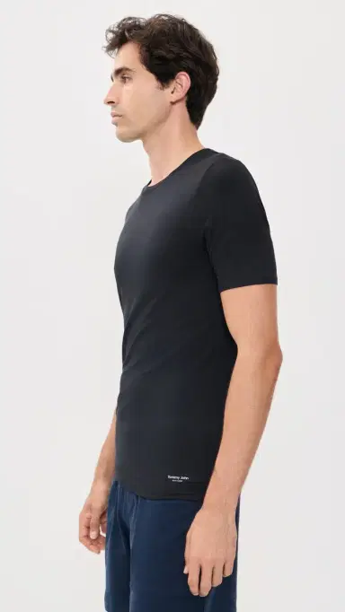 Tommy John Crew Neck Stay Tucked Undershirt 3 Pack | Thumbnail 5