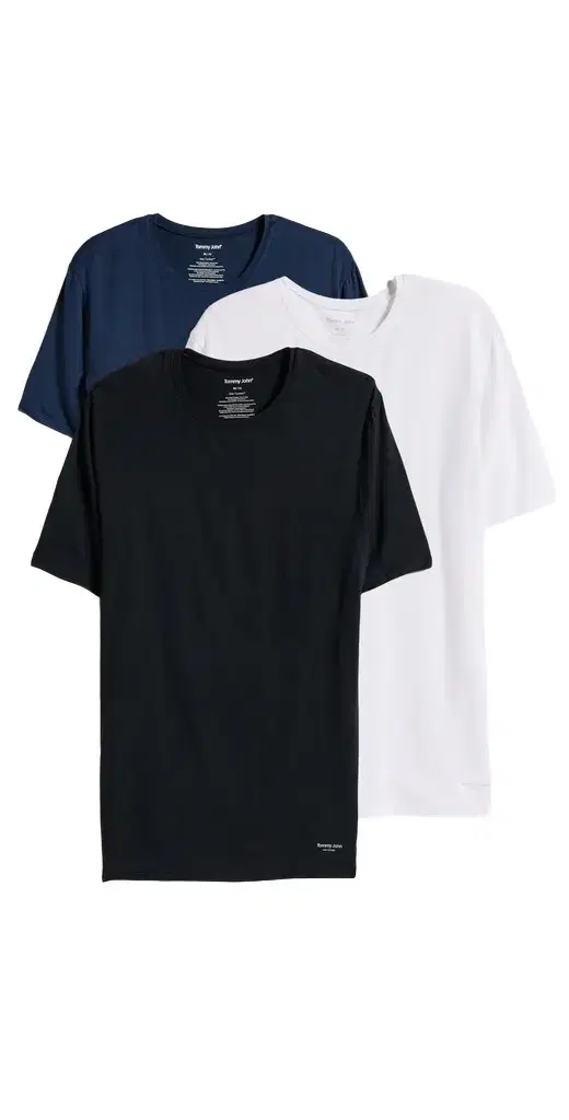 Tommy John Crew Neck Stay Tucked Undershirt 3 Pack