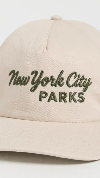 Faherty x Parks Project NYC Pinchfront Twill Cap | Thumbnail 4 Faherty x Parks Project NYC Pinchfront Twill Cap | Thumbnail 4