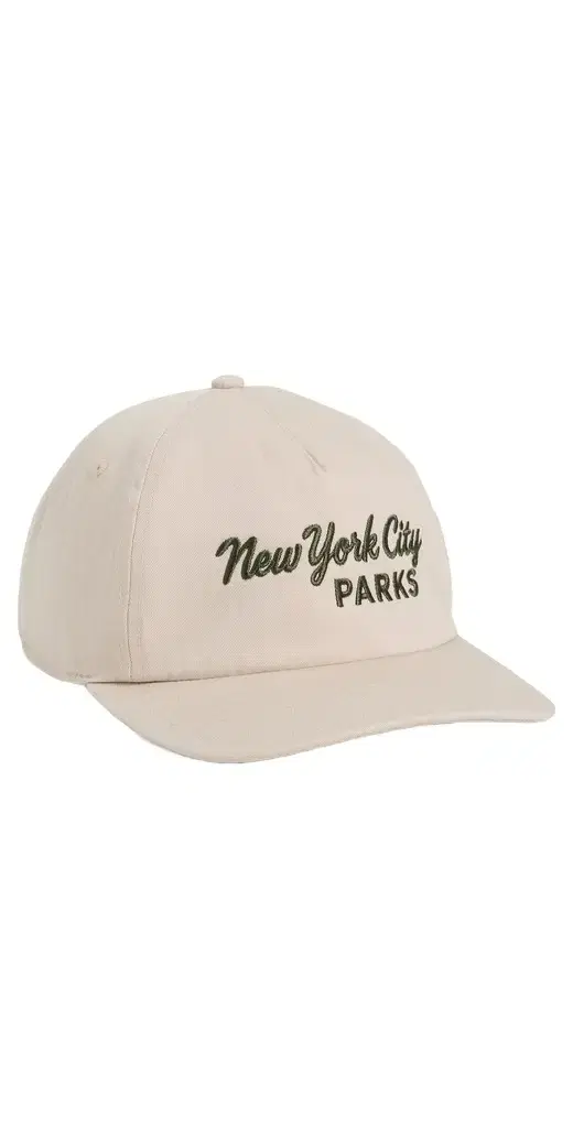 Faherty x Parks Project NYC Pinchfront Twill Cap
