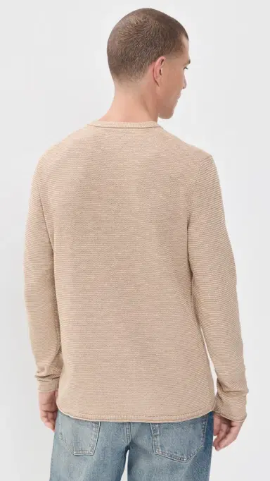 Billy Reid Tuck Stripe Crew Sweater | Thumbnail 3