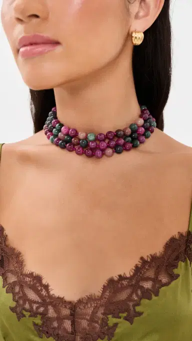 Lele Sadoughi Multi Strand Necklace | Thumbnail 3 Lele Sadoughi Multi Strand Necklace | Thumbnail 3