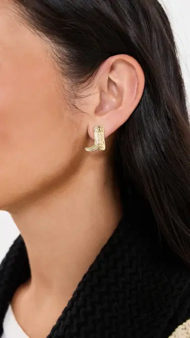 Lele Sadoughi Line Dancing Stud Earrings | Thumbnail 4