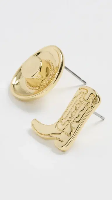 Lele Sadoughi Line Dancing Stud Earrings | Thumbnail 5