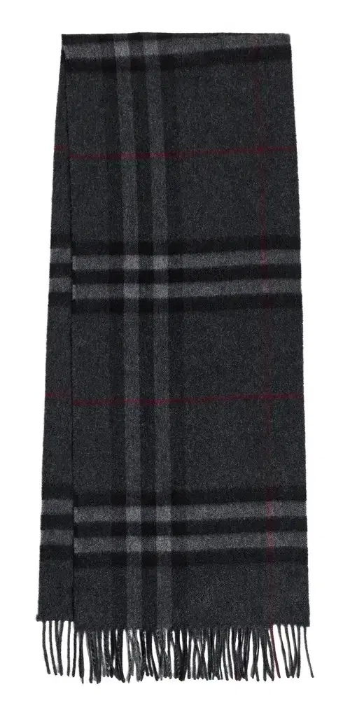 Burberry Giant Check Cashmere Scarf
