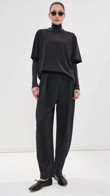 RÓHE Oversized Cotton Silk T-Shirt | Thumbnail 5