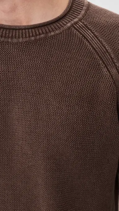 Marine Layer Garment Dye Roll Neck Sweater | Thumbnail 6