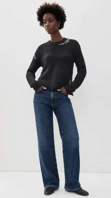 Cinq à Sept Crystal Lace Lilliana Pullover | Thumbnail 5 Cinq à Sept Crystal Lace Lilliana Pullover | Thumbnail 5