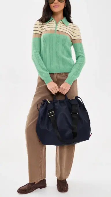 Clare V. Clare V. Nylon Drawstring Tote | Thumbnail 3 Clare V. Clare V. Nylon Drawstring Tote | Thumbnail 3