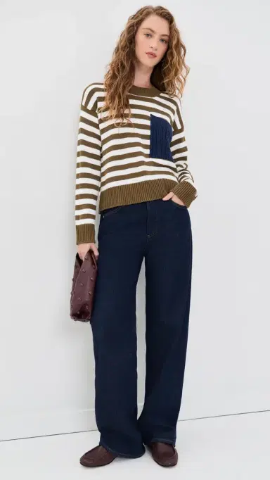 Veronica Beard Jean Emile Pullover | Thumbnail 5