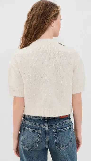 Cinq à Sept Crystal Lace Millicent Cardigan | Thumbnail 3 Cinq à Sept Crystal Lace Millicent Cardigan | Thumbnail 3
