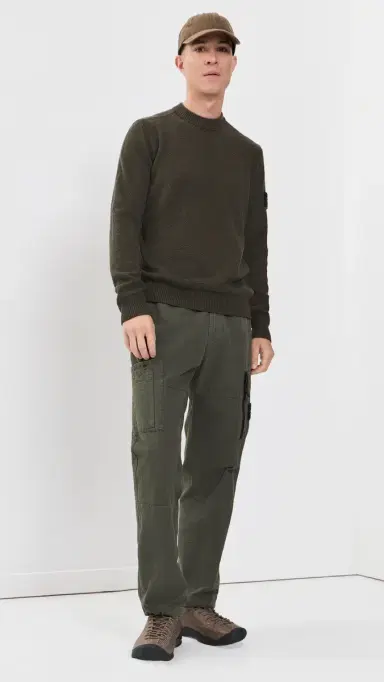 Stone Island Textured Stitch Crew Neck Sweater | Thumbnail 5 Stone Island Textured Stitch Crew Neck Sweater | Thumbnail 5