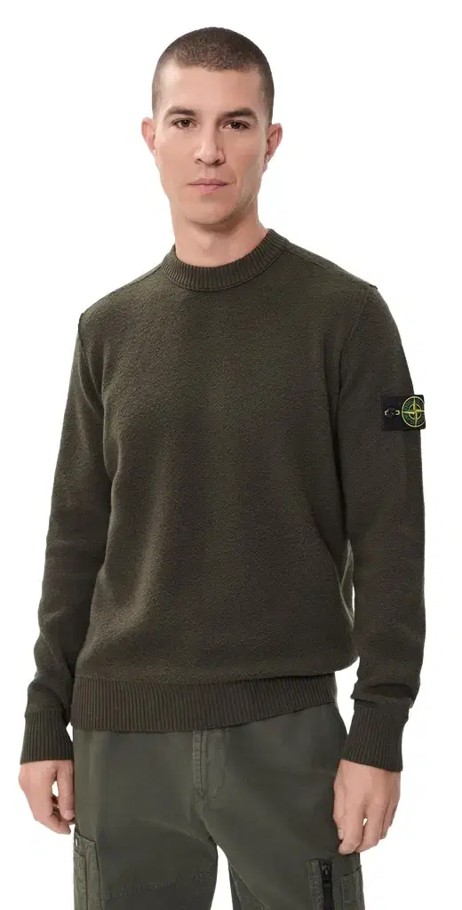 Textured Stitch Crew Neck Sweater Textured Stitch Crew Neck Sweater