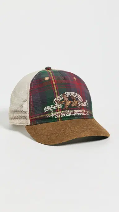Polo Ralph Lauren Sueded Flannel Vintage Trucker Cap | Thumbnail 2