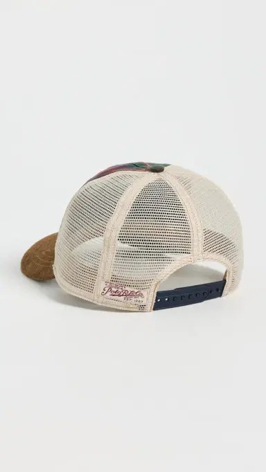 Polo Ralph Lauren Sueded Flannel Vintage Trucker Cap | Thumbnail 3