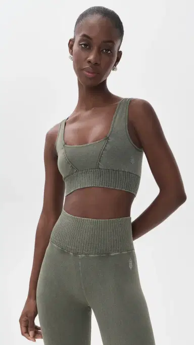 FP Movement Square Neck Good Karma Bra | Thumbnail 2