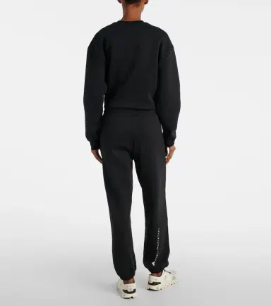 adidas by Stella McCartney Logo cotton-blend sweatpants | Thumbnail 3
