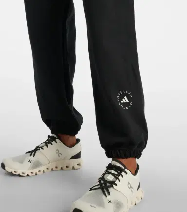 adidas by Stella McCartney Logo cotton-blend sweatpants | Thumbnail 5