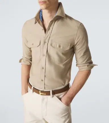 Tom Ford Cotton moleskin shirt | Thumbnail 5