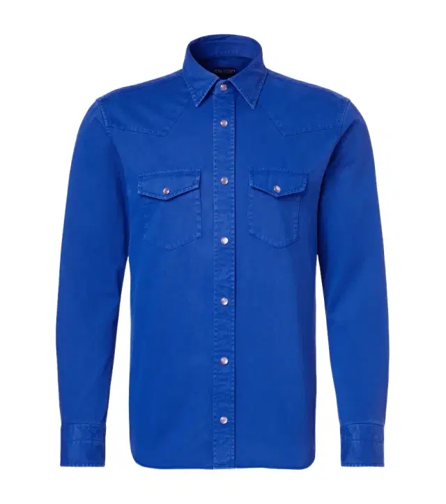 Tom Ford Cotton twill Western shirt