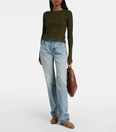 Saint Laurent Le Loafer suede mules | Thumbnail 5 Saint Laurent Le Loafer suede mules | Thumbnail 5