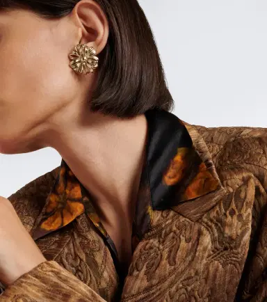 Dries Van Noten Floral earrings | Thumbnail 5