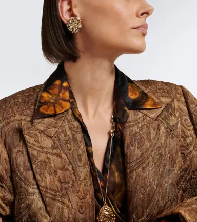 Dries Van Noten Floral earrings | Thumbnail 6