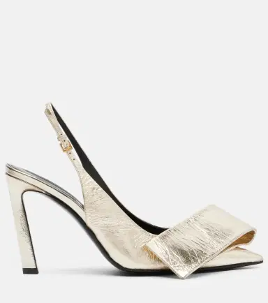Givenchy Twisted Ribbon leather slingback pumps | Thumbnail 2 Givenchy Twisted Ribbon leather slingback pumps | Thumbnail 2
