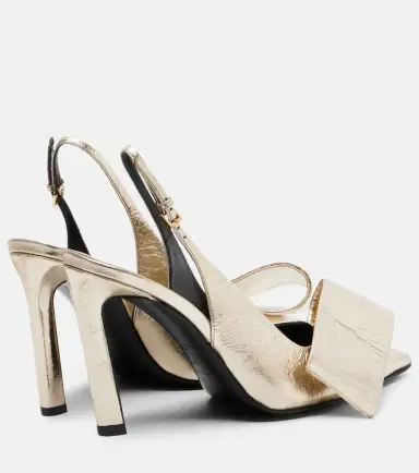 Givenchy Twisted Ribbon leather slingback pumps | Thumbnail 4 Givenchy Twisted Ribbon leather slingback pumps | Thumbnail 4