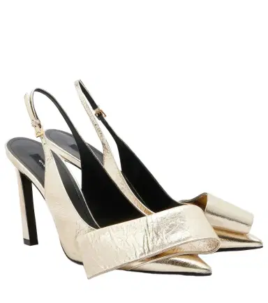 Givenchy Twisted Ribbon leather slingback pumps | Thumbnail 1 Givenchy Twisted Ribbon leather slingback pumps | Thumbnail 1