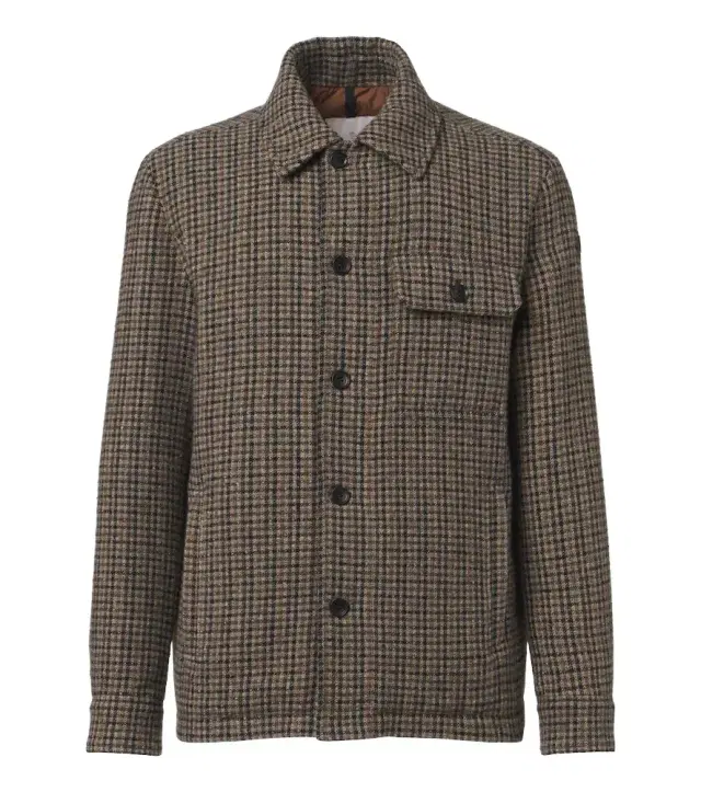 Moncler Wool-blend tweed field jacket