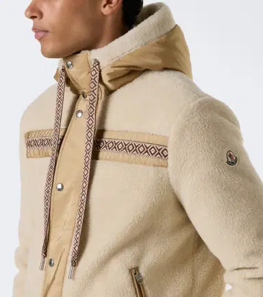 Moncler Technical-trimmed fleece jacket | Thumbnail 2