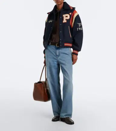 Polo Ralph Lauren Patch-appliqué wool-blend varsity jacket | Thumbnail 2 Polo Ralph Lauren Patch-appliqué wool-blend varsity jacket | Thumbnail 2