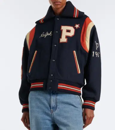 Polo Ralph Lauren Patch-appliqué wool-blend varsity jacket | Thumbnail 6 Polo Ralph Lauren Patch-appliqué wool-blend varsity jacket | Thumbnail 6