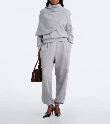 Magda Butrym Cotton-blend jersey sweatpants | Thumbnail 5 Magda Butrym Cotton-blend jersey sweatpants | Thumbnail 5
