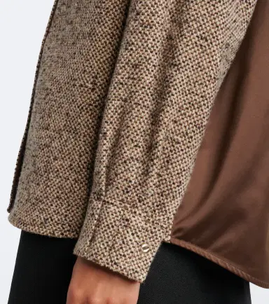 Moncler Wool-blend tweed overshirt | Thumbnail 2 Moncler Wool-blend tweed overshirt | Thumbnail 2