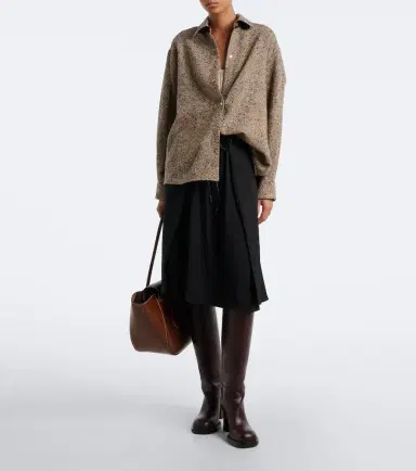 Moncler Wool-blend tweed overshirt | Thumbnail 6 Moncler Wool-blend tweed overshirt | Thumbnail 6
