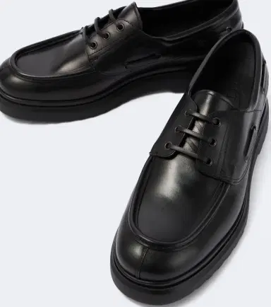 Tod's Leather boat shoes | Thumbnail 4 Tod's Leather boat shoes | Thumbnail 4