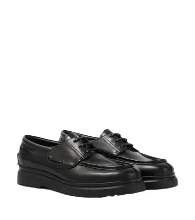 Tod's Leather boat shoes | Thumbnail 1 Tod's Leather boat shoes | Thumbnail 1