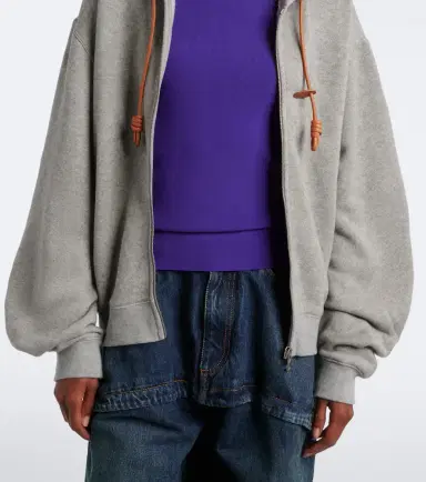 Loewe Flamenco cotton and cashmere hoodie | Thumbnail 6 Loewe Flamenco cotton and cashmere hoodie | Thumbnail 6