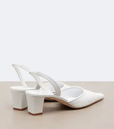 Manolo Blahnik Vendona leather slingback pumps | Thumbnail 3 Manolo Blahnik Vendona leather slingback pumps | Thumbnail 3