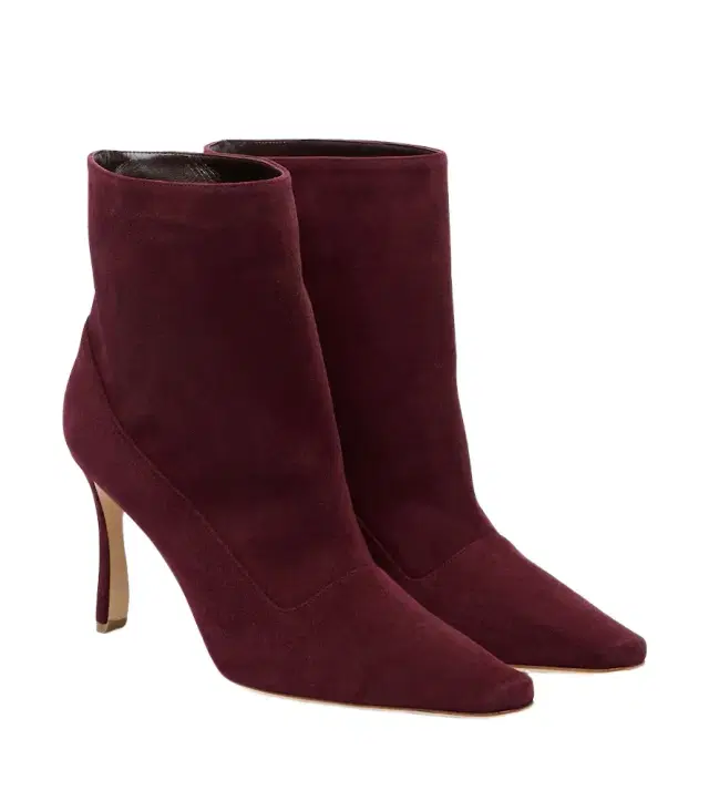 Manolo Blahnik Gostatu suede ankle boots