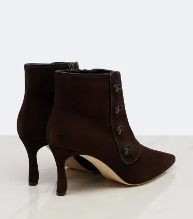Manolo Blahnik Vivés suede ankle boots | Thumbnail 2 Manolo Blahnik Vivés suede ankle boots | Thumbnail 2