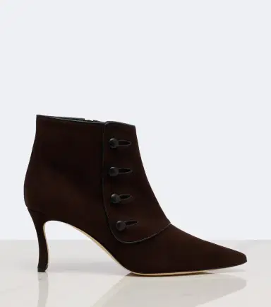 Manolo Blahnik Vivés suede ankle boots | Thumbnail 3 Manolo Blahnik Vivés suede ankle boots | Thumbnail 3