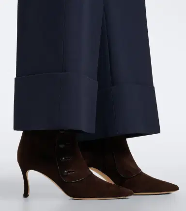 Manolo Blahnik Vivés suede ankle boots | Thumbnail 6 Manolo Blahnik Vivés suede ankle boots | Thumbnail 6