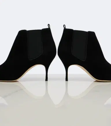 Manolo Blahnik Dildi suede ankle boots | Thumbnail 2 Manolo Blahnik Dildi suede ankle boots | Thumbnail 2