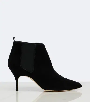 Manolo Blahnik Dildi suede ankle boots | Thumbnail 3 Manolo Blahnik Dildi suede ankle boots | Thumbnail 3