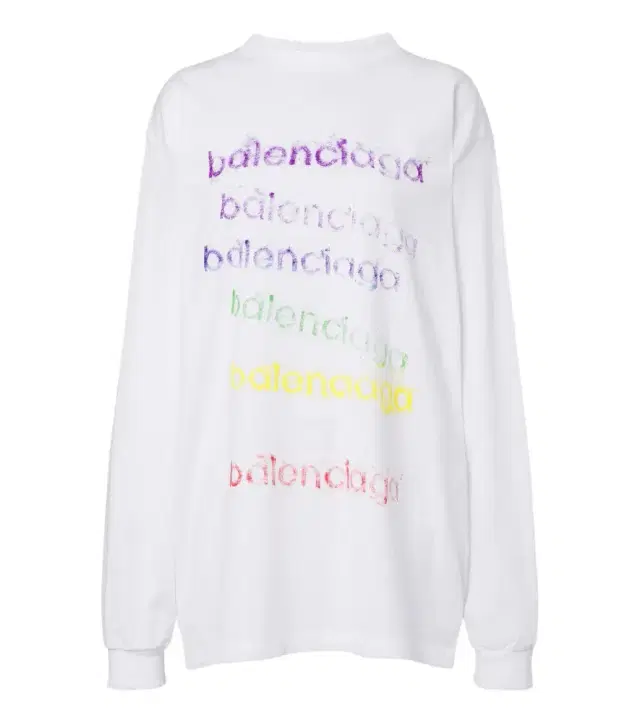 Balenciaga Logo cotton jersey T-shirt
