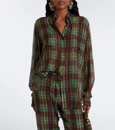 Dries Van Noten Checked shirt | Thumbnail 3