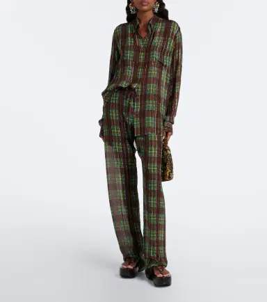 Dries Van Noten Checked shirt | Thumbnail 4
